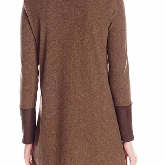 Rafaella Zip Front Duster/Tunic Cardigan - Picture 6 of 6